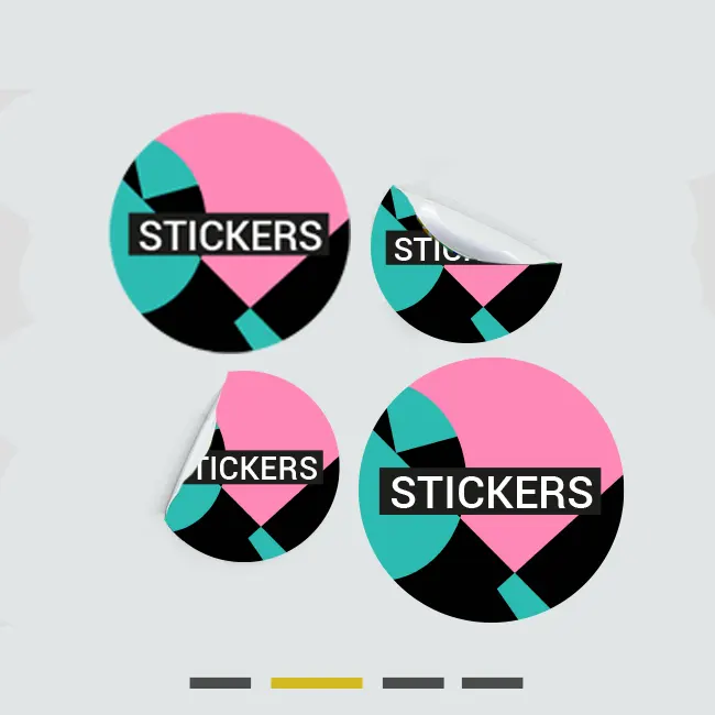 Brightside's Affordable High Quality Stickers come in a variety of shapes and sizes cheap stickers near me