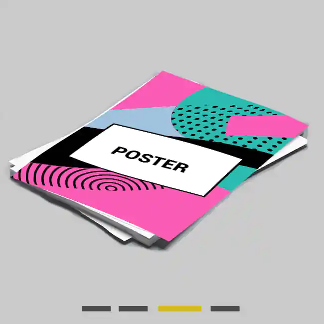 Brightside's Affordable High Quality Posters Stack where to print cheap posters london