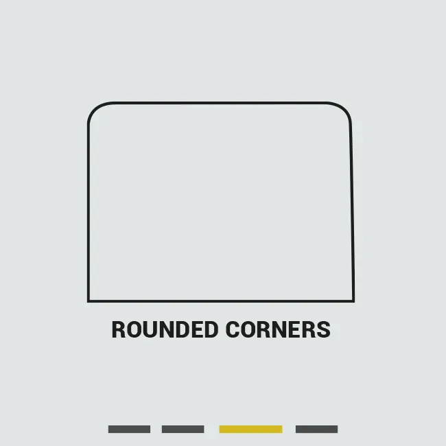 Brightside's High Quality Straight Fabric Display corner details events cheap fabric display