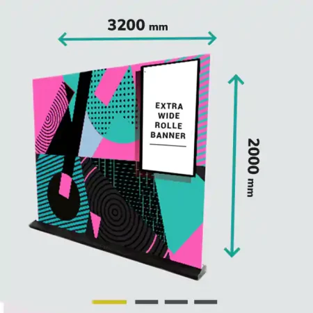 Extra Wide Roller Banners