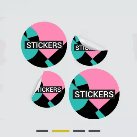 Cheap Standard Shape Stickers