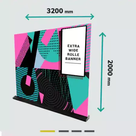 Extra Wide Roller Banners