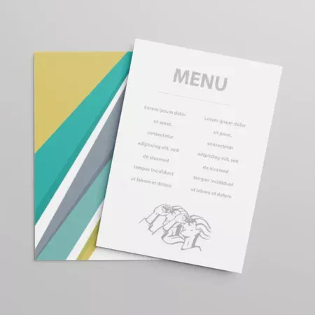 Menu Printing