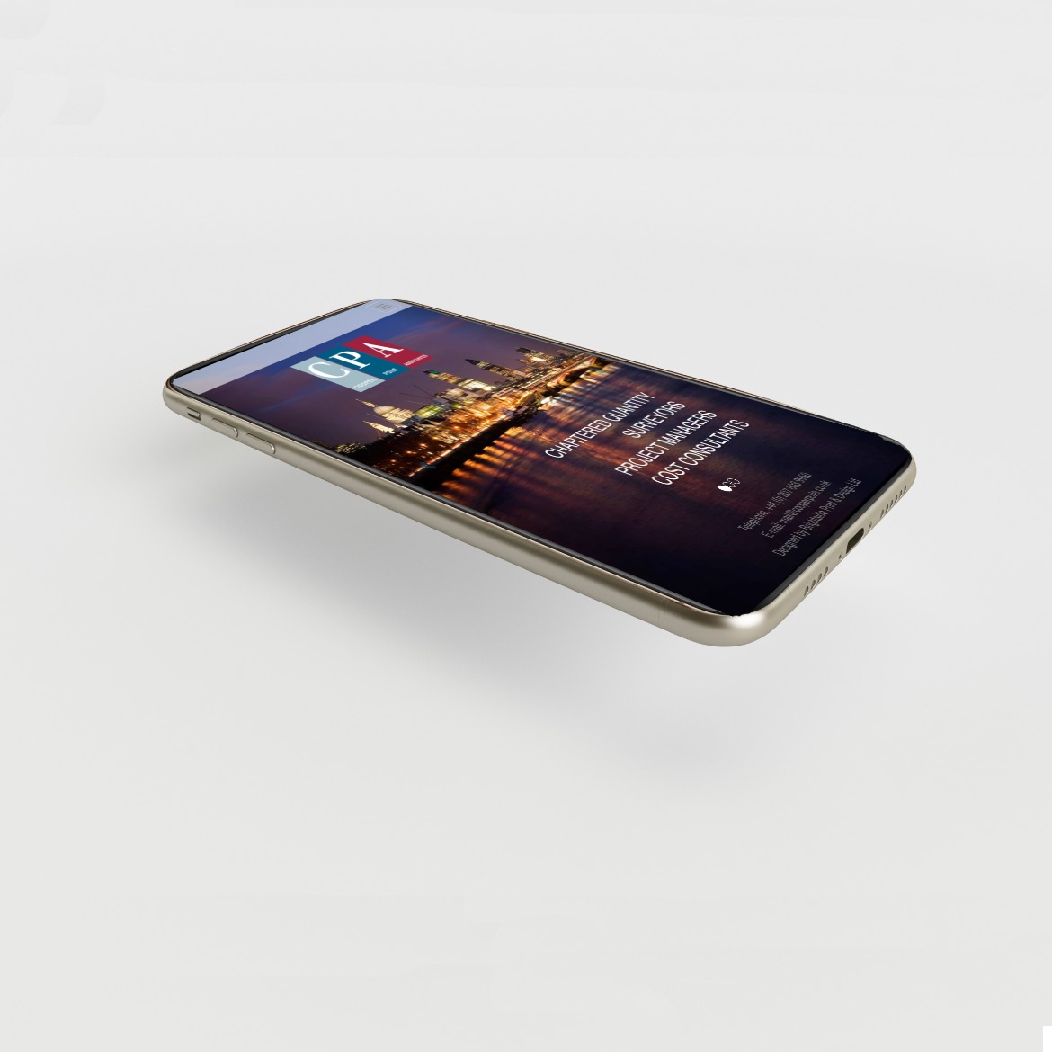 mobile ready for website by london designers