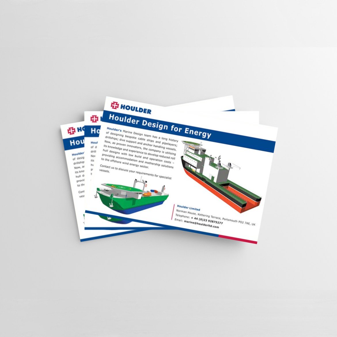printed flyers houlder sample by brightside