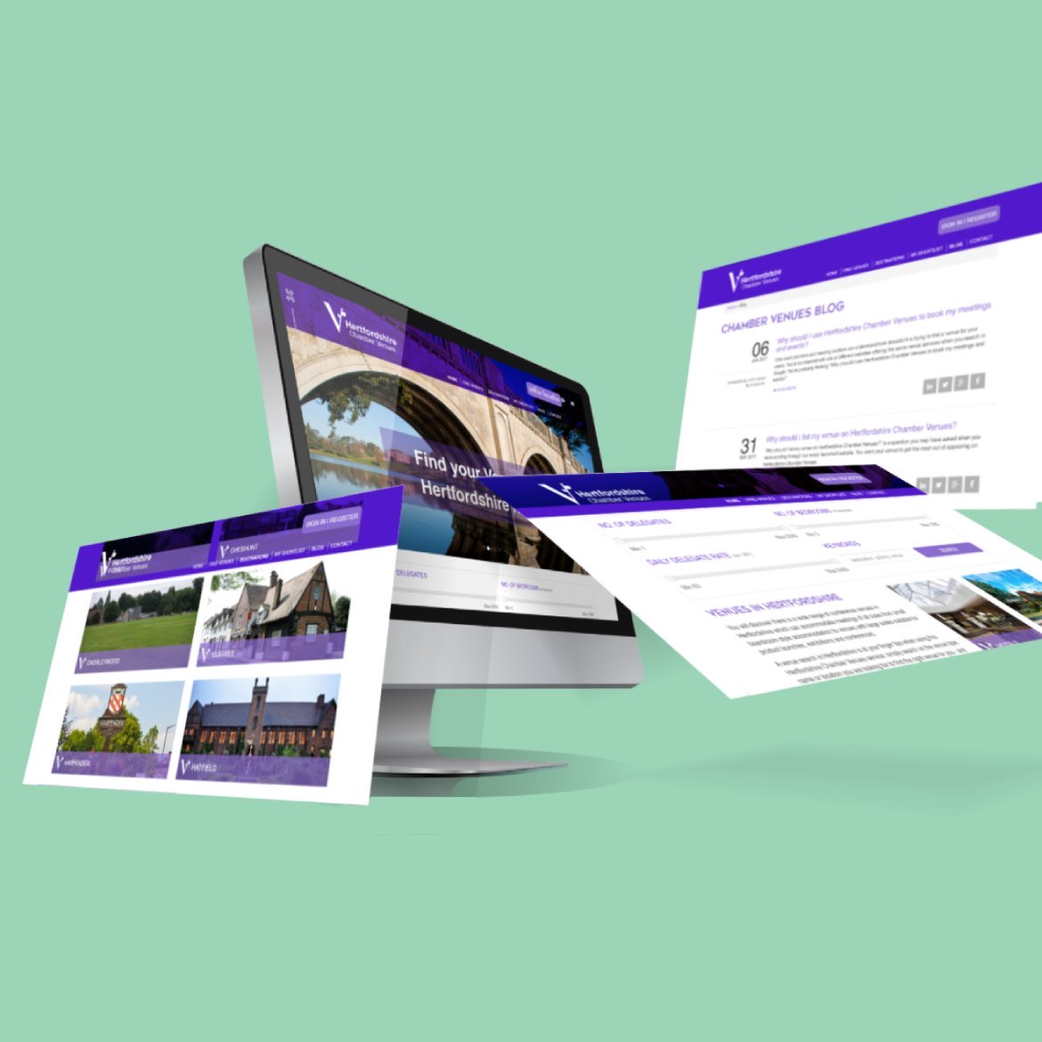 herts chamber venues by london website developer