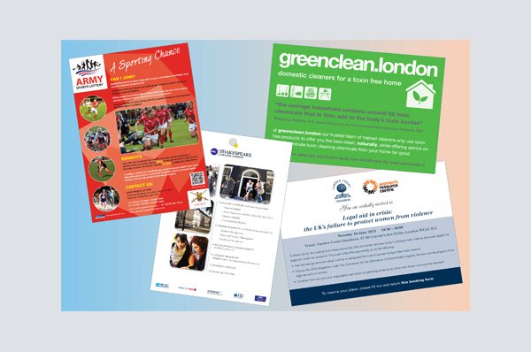 professional flyer design samples