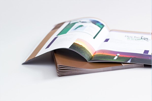 brochure printed for annual report printer in London