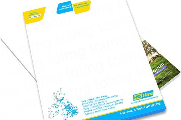 samples by notepad printer in london